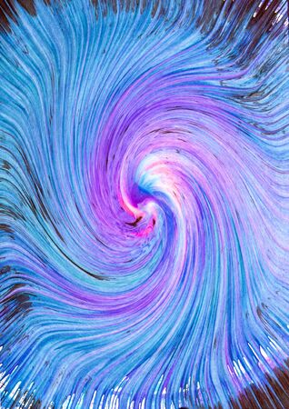 Abstract colorful fractal radial backgroundの写真素材
