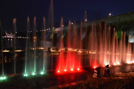 Brindavan Gardens, Mysoreの写真素材