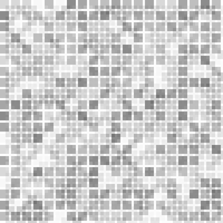 black and white halftone square background. Design vector illustrationのイラスト素材