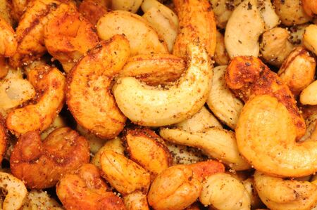 Group of cashewsの写真素材