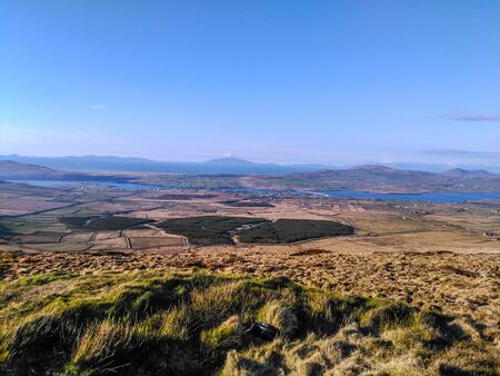 Panorama View on West Kerry - Irelandの写真素材