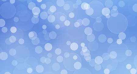 blue glitter bokeh lights defocused background wallpaperの写真素材
