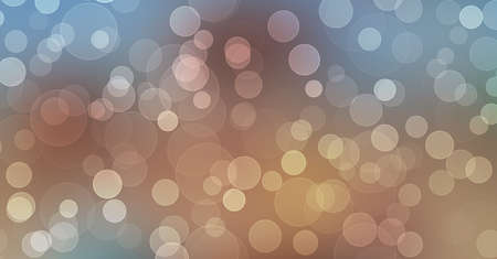 Blurred bokeh light on dark colorful background. New Year holidays template. Abstract glitter...