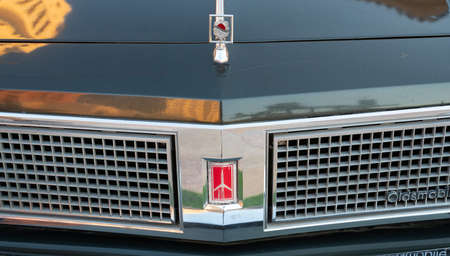 Doha,Qatar: 4 March 2020: 1983 oldsmobile classic car