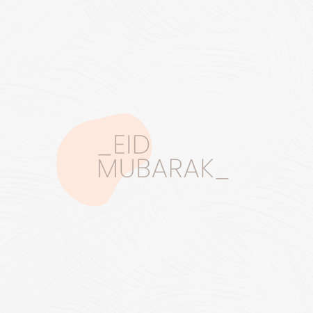 Islamic design with Eid Mubarak greeting massage.の写真素材