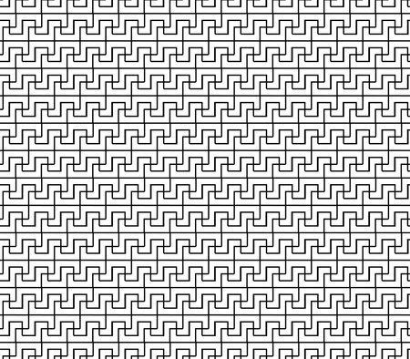 Seamless geometric stylish pattern texture. Geometric textile floral pattern background. Abstract geometric hexagonal 3d cubes pattern. Line Circle seamless ornamental elegant.のイラスト素材