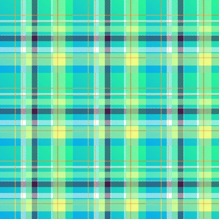 Set Tartan Plaid Scottish Seamless Pattern. Flat textile fabric pattern ornament design. Texture from tartan, plaid, tablecloths, shirts, clothes, dresses, blankets and textile.のイラスト素材