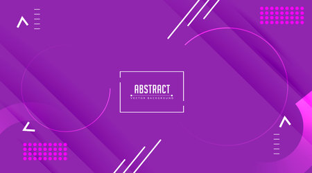 geometric abstract gradient Colorful background with different wavy shapes. abstract purple geometric background with fluid shapes banner design.のイラスト素材