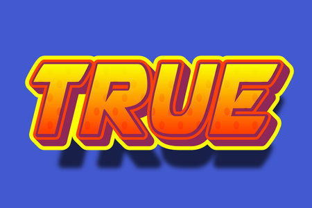 3d editable colorful modern text effect and typography designのイラスト素材