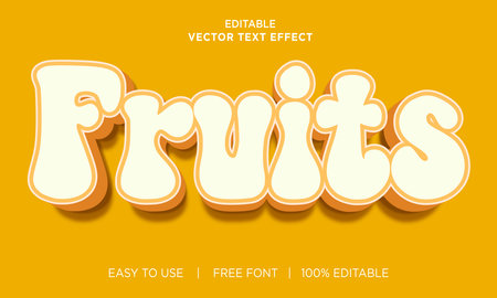 3d editable colorful modern text effect and typography designのイラスト素材