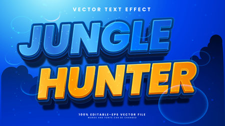 3d editable colorful modern text effect and typography designのイラスト素材