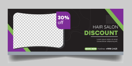 Digital marketing agency social media business promotion with web banner template design.のイラスト素材