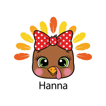 Cute hand drawn vector illustration of a cute little owl in a bow.のイラスト素材