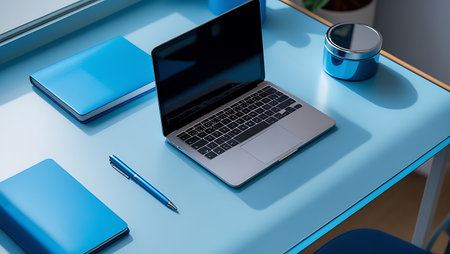 Modern Corporate Strategy, Digital Business Solutions and Professional Teamwork Conceptの素材