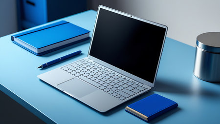 Modern Corporate Strategy, Digital Business Solutions and Professional Teamwork Conceptの素材