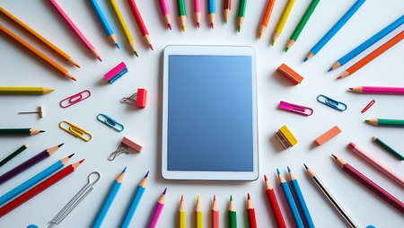 Modern Corporate Strategy, Digital Business Solutions and Professional Teamwork Conceptの素材