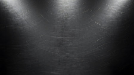 abstract metal texture background with some smooth lines and highlights in itの素材