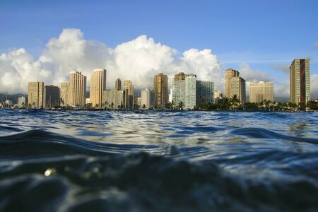 Waikiki, Oahu, Hawaiiの写真素材