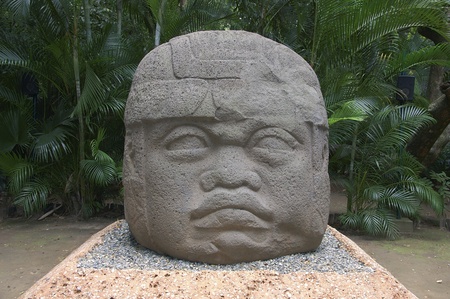 Colossal Olmec head