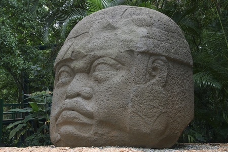 Colossal Olmec head