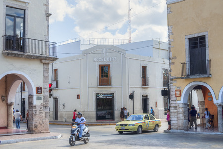 VALLADOLID, MEXICO - JANUARY 20, 2015: Valladolid is one of Mexicoのeditorial素材