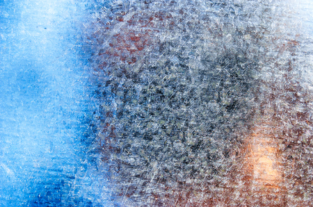 Zinc galvanized grunge metal textureの写真素材