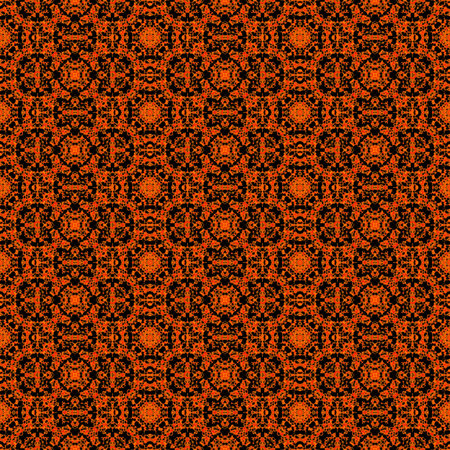Background tile with detailed red lace patterns on dark area