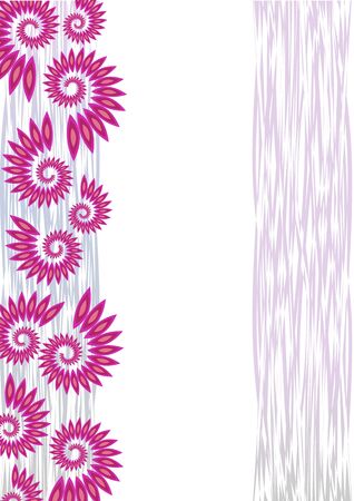 Background for your own text in purple with scroll elements and textureのイラスト素材