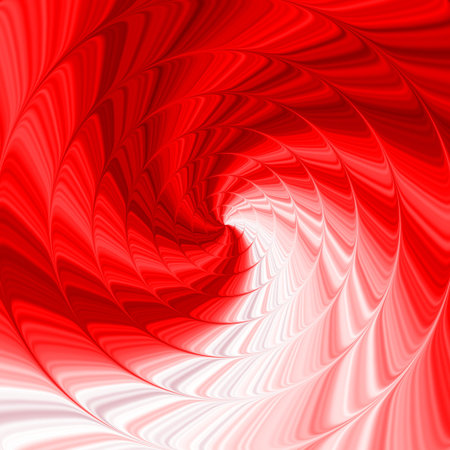 Red and white swirl abstract plastic background. Bitmap background image.の写真素材