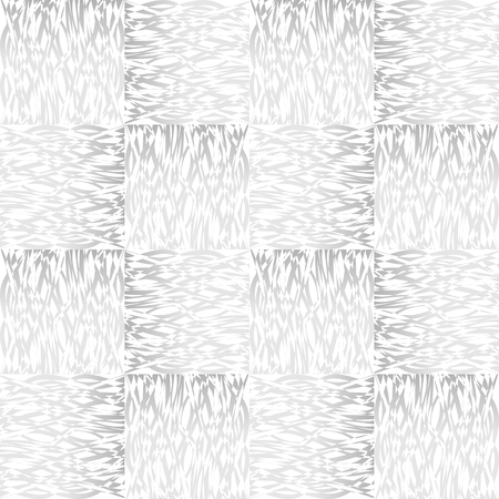 Monochrome tile in black and white, inverse effect, optical art patternsのイラスト素材