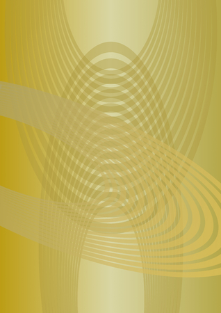 Abstract vertical background with uneven distributed yellow oval elements in surrealist style, low contrasting overlay templateのイラスト素材