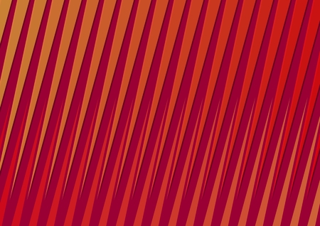 Dark red and orange gradient background with diagonal rays, plastic effect, triangle elementsのイラスト素材