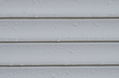 texture of wet gray shutters studioの写真素材