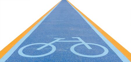 bike lane, road for bicyclesの写真素材