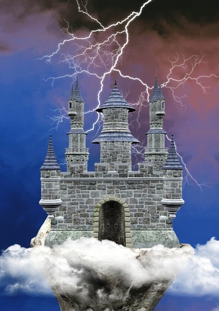 Fantasy castleの写真素材
