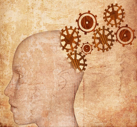 Brain work の写真素材