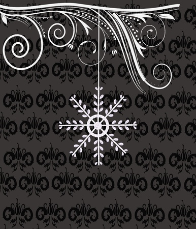 luxury background with snowflake made of diamonds のイラスト素材