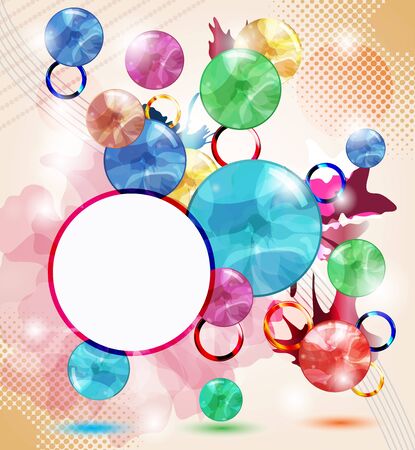 abstract background with space for textのイラスト素材