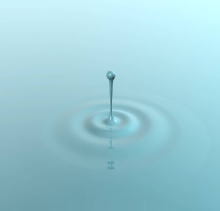 Perfect splashの写真素材