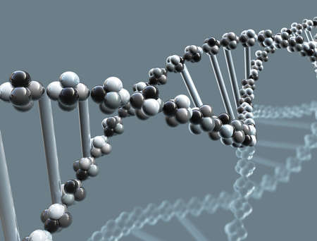 DNA close upの写真素材