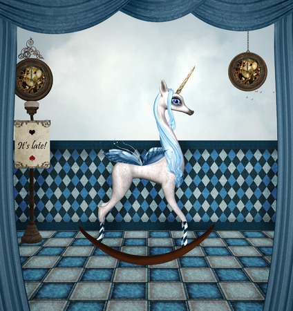 Wonderland ponyの写真素材