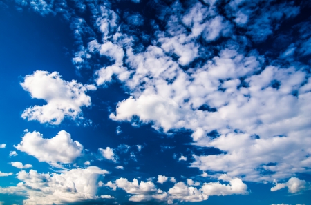 dramatic sky and clouds at sunset  sunrise の写真素材