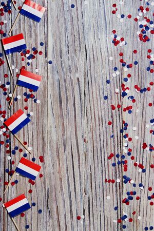 April 30 . Concept independence day of Netherlands and Netherlands national day.Copy space.の写真素材