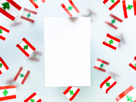 Lebanese Independence Day. November 22. Happy holiday Lebanon pride, memory, honor and patriotism....