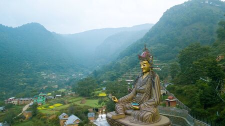 Tibetan Monastery, Kathmandu valley, Nepal - October 17, 2017のeditorial素材