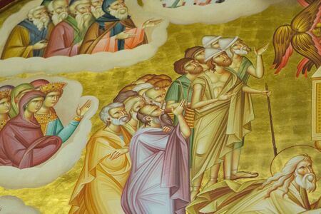 Ortodox church painting ISRAEL- MARCH 23, 2018のeditorial素材