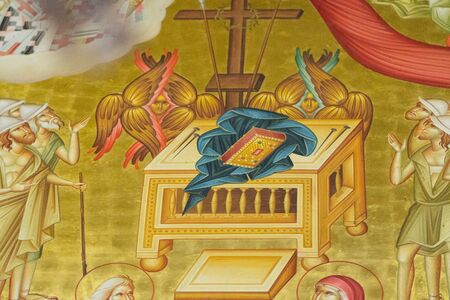 Ortodox church painting ISRAEL- MARCH 23, 2018のeditorial素材