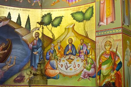 Ortodox church painting ISRAEL- MARCH 23, 2018のeditorial素材