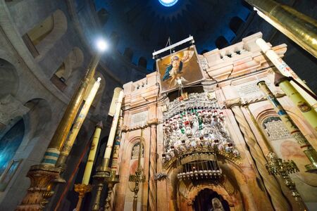 Church of the Holy Sepulchre Jerusalem, ISRAEL- MARCH 23, 2018のeditorial素材