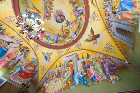 Ortodox church painting ISRAEL- MARCH 23, 2018のeditorial素材